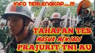 TAHAPAN TES MASUK TNI AU