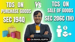 TDS Applicability on Sale or Purchase of Goods || Section 194Q or Section 206C(1H) ||