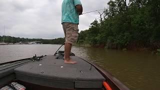 Lake Thunderbird Norman OK fun fishing