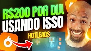 Como ganhar dinheiro usando os Hotleads da Hotmart