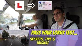 How to PASS your Lorry driving test- Secrets, Tips & Tricks!
