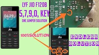 LYF jio F120b 5790 keypad Not working Problem Solution || Jio Mobile keypad %Solution 
