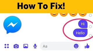 How To Fix Messages Not Sending Problem in Messenger.