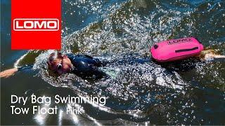 Lomo Dry Bag Swimming Tow Float - Pink