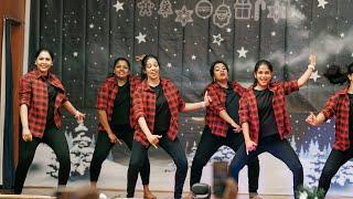 Cinematic dance with the team||NMA Christmas programme||girls on fire