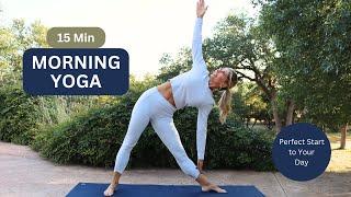 15 Min Morning Yoga Stretch (Perfect Way to Start Your Day!) | Yoga for ALL