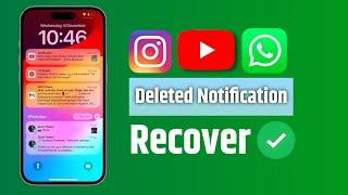 How To See Deleted Notifications On iPhone | How To Recover Deleted Notifications On iPhone