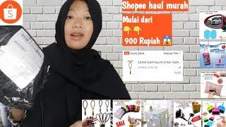 Shopee haul barang murah mulai dari 900 rupiah || wow murah banget