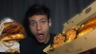 ASMR - Eating Crispy Chicken Mukbang 