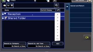 How to Send(scan) and Print on Sharp Copier