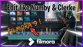 How To EDIT like Numby & Clerke In Filmora 9 ! ( Mitr0, crr, Mongraal, Benjyfishy )