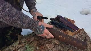 Hultafors Ok4 Test (Gives Mora Bushcraft Black A Run For It’s Money)