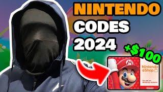 Free Nintendo eShop Codes 2024 | How to get a FREE $100 Nintendo Gift Card (EASY METHOD!)