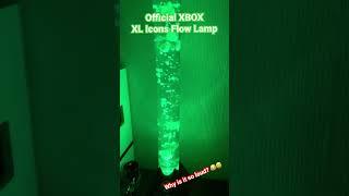Xbox XL Icons Flow Lamp in Action! #xbox #merchandise #videogaming #videogames