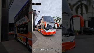 KELUARGA BARU ROSALIA INDAH  Legacy SR3 Neo Double Decker #shorts #rosaliaindah #laksanabus