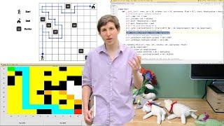 Solving Mazes in Python: Depth-First Search, Breadth-First Search, & A*