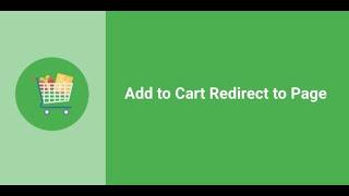 Add to Cart Redirect to Page