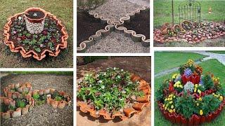 Decor İdeas - 21 Amazing Broken Clay Roof Tiles Garden Ideas | garden ideas