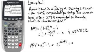 Effective Rate Annual Percentage Yield HD