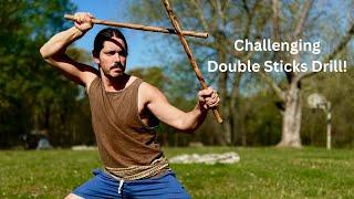 Challenging DOUBLE STICK COMBO - Filipino Kali Stick Fighting