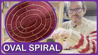 Making an oval spiral - Rolling Ball Sculpture - Story 80