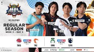  LIVE | MPL PH S15 | ENGLISH - Week 2 Day 3