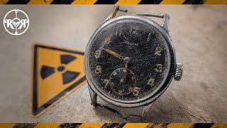 Restoration of a Radioactive WW2 Military Watch - German Wehrmacht - Helma AS1130