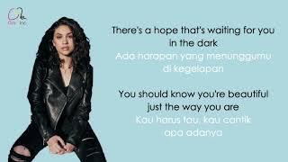 Scars to Your Beautiful - Alessia Cara (Lyrics + Terjemahan Indonesia)