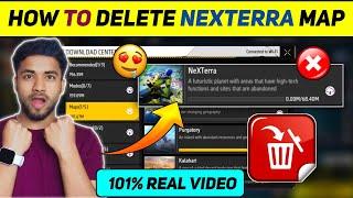 How To Delete Nexterra Map In Free Fire Max || Nexterra Map Kaise Delete Kare || Delete Nexterra Map