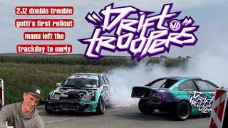 dry trackday - smoke - leaving earlier than expected | Drift Troopers Vlog 1