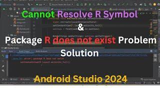 Package R does not exist Problem Solution in Android Studio