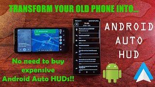 [Part -1] Transform your old android phone to futuristic Android Auto HUD! #android #diy #techhacks