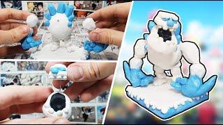 How to make the ICE GOLEM_ Polymer Clay Tutorial ️️️ CLASH ROYALE ️️️