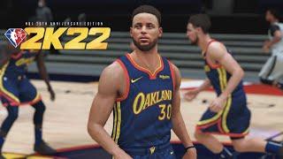 Klay is Back! Splash Brothers are back! NBA 2K22 Next Gen Emulation Gameplay | BLAZERS vs WARRIORS