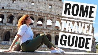 Ταξίδι στη Ρώμη οδηγός και αξιοθέατα - Rome City Tour, Italy Travel Vlog