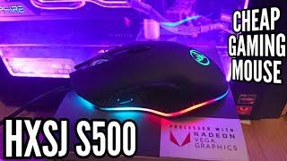 HXSJ S500 RGB Backlit Gaming Mouse Review [Banggood]