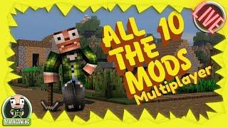 ALL THE MODS 10 Multiplayer LIVE looting the world