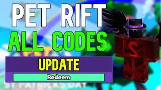 ALL Pet Rift CODES | Roblox Pet Rift Codes (May 2023)