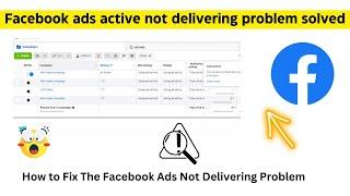 Facebook ads not delivering problem solved? How to Fix The Facebook Ads Not Delivering Problem