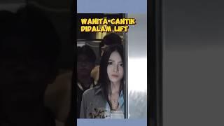 Wanita Cantik dikelilingi Pria didalam Lift