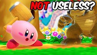 Is Kirby's Hammer Actually Useful?  In Depth Look and Analysis