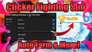 New Clicker Fighting Simulator Script | Inf. Damage, Fast Hatch, LocalPlayer