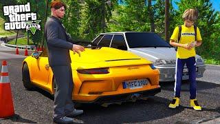 РЕАЛЬНАЯ ЖИЗНЬ В GTA 5 - ОПЕР ВИТЬКА УГНАЛ МОЙ ПОРШ ИЗ ПОНТАРЕНДЫ И ПОПАЛ В АВАРИЮ! ДЖЕРЕМИ 