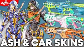 ALL ASH AND CAR SMG SKINS  × Apex Legends