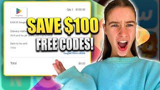 How YOU can get FREE Google Play Gift Cards (EASY)  Redeem Google Play Gift Card Codes For Free !!