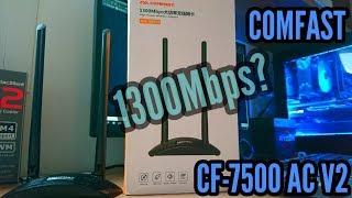 Comfast 1300Mbps CF 7500AC V2 High Power Wireless Adapter