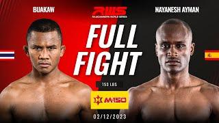 Full Fight l Buakaw vs. Nayanesh Ayman l บัวขาว vs. นายาเนช ไอมาน l RWS