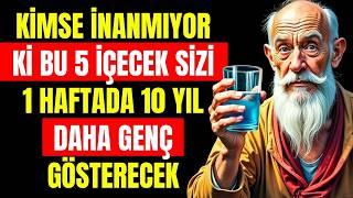 Bu 5 içecek, 7 gün içinde 10 yıl daha genç görünmenizi sağlayacak – Budist bilgeliği