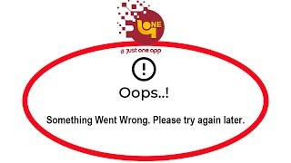How To Fix PNB ONE App Oops Something Went Wrong Please Try Again Later Error