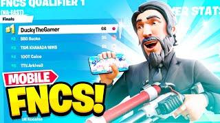 I played in this $5 MILLION Fortnite Tournament on Mobile... (Solo FNCS)